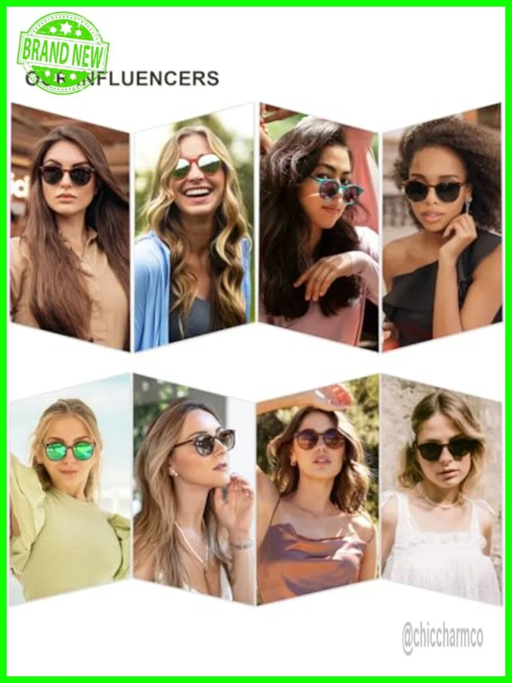 Polarized Sunglasses for Women Men UV400 Lens Lightweight Round Classic Vintage